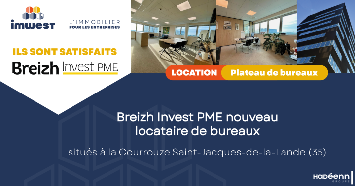 Réalisation - Location Plateau de bureaux - Saint Jacques de la Lande