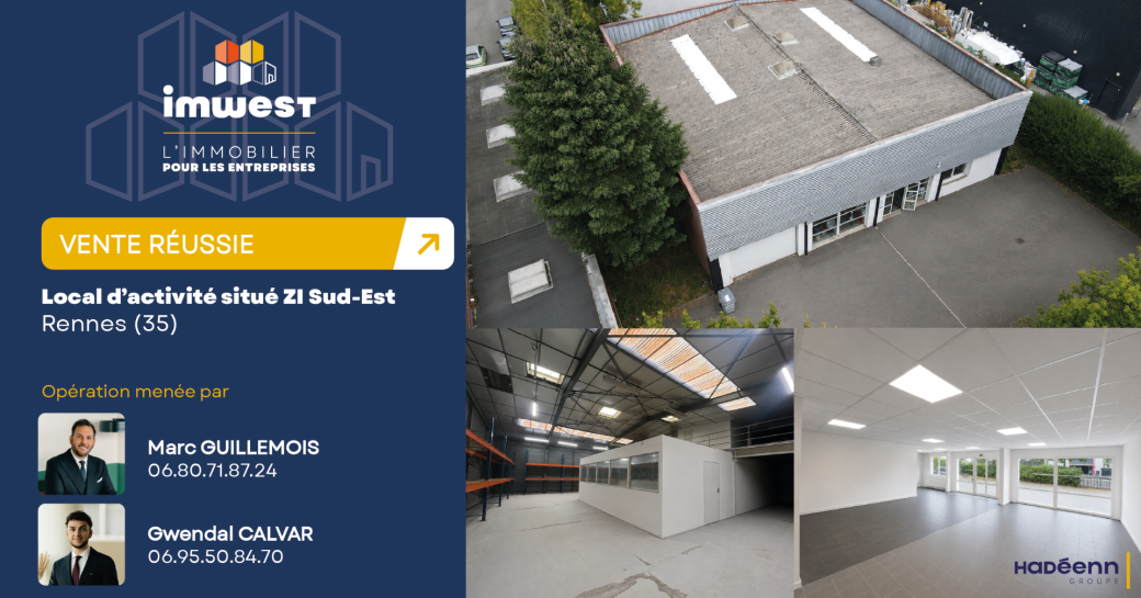 Local Activite 350m Zi Sud Est Rennes